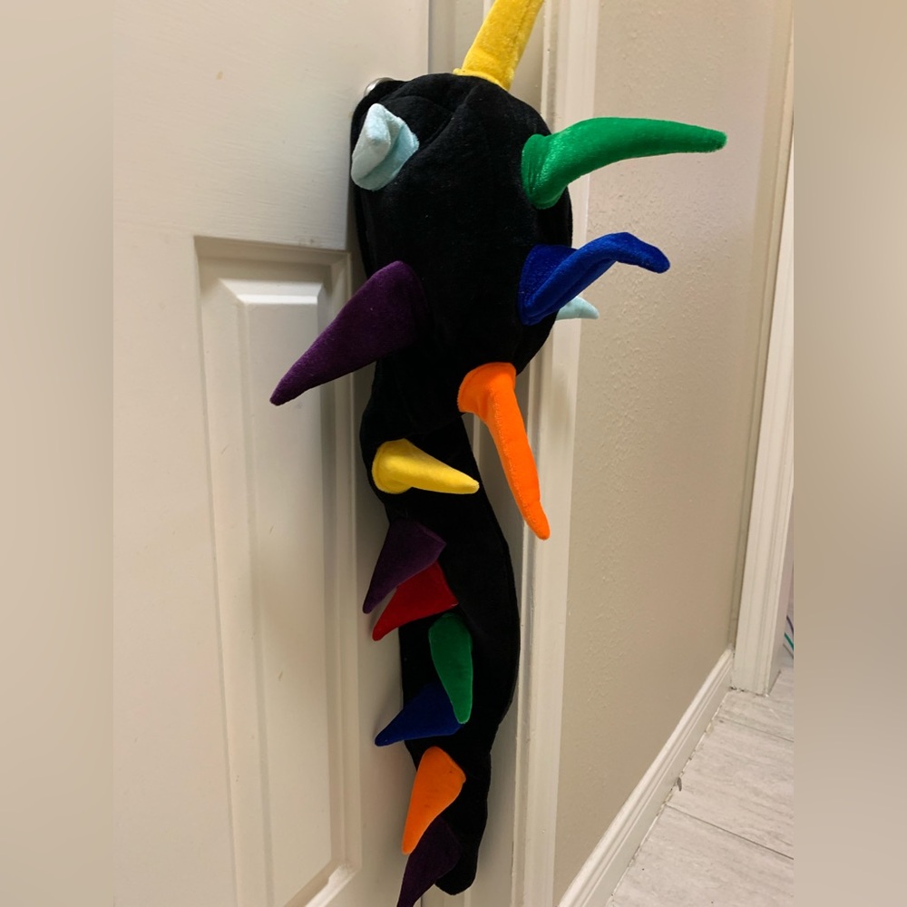 Mardi Gras hat with long tail NWOT